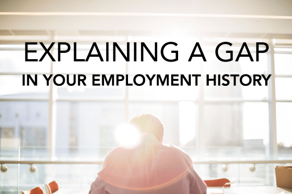 Explaining gaps in job